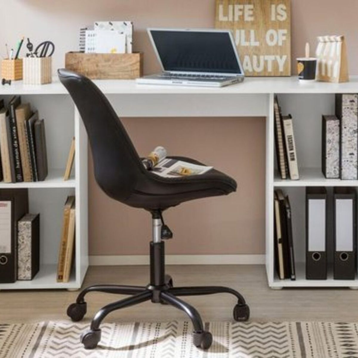 TU MESITA - Escritorio Moderno Huxley con 4 Compartimientos