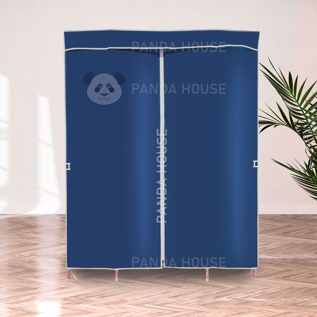 SM - ROPERO DE 3 CUERPOS MADERA AZUL