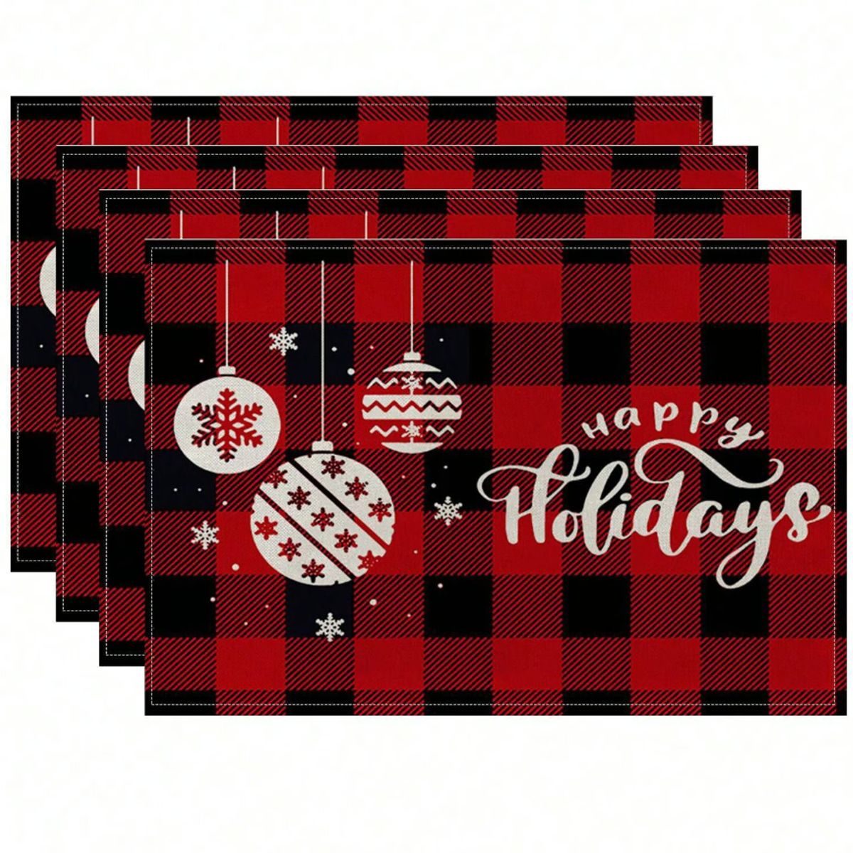 GENERICO - INDIVIDUAL HAPPY HOLIDAYS PACK X6   modelo al azar