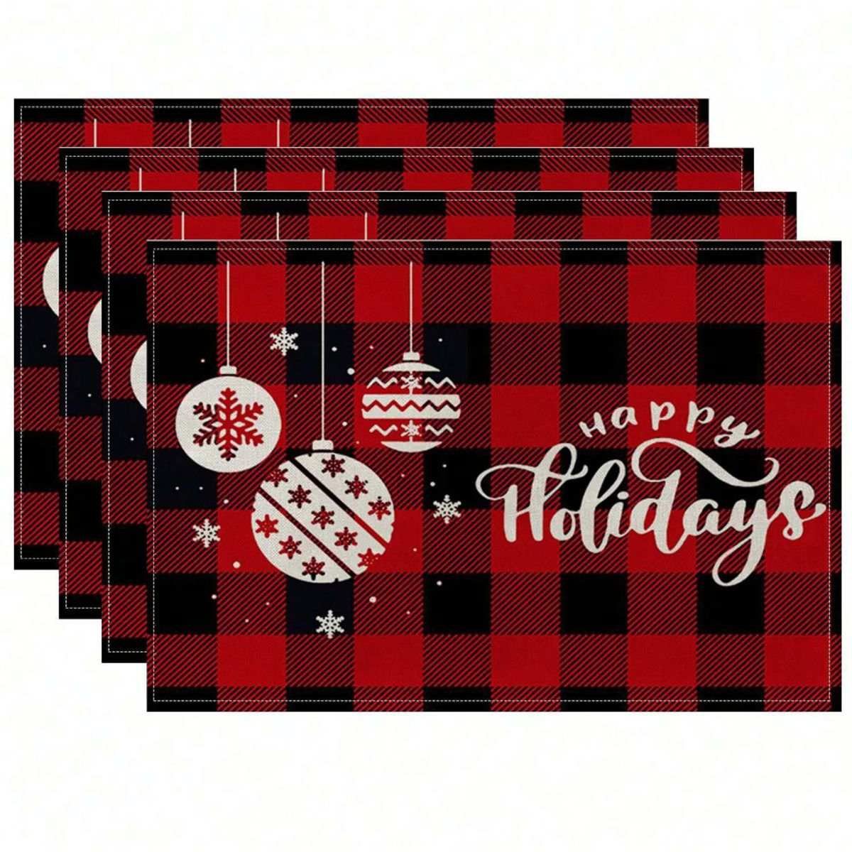 GENERICO - INDIVIDUAL HAPPY HOLIDAYS PACK X6   modelo al azar