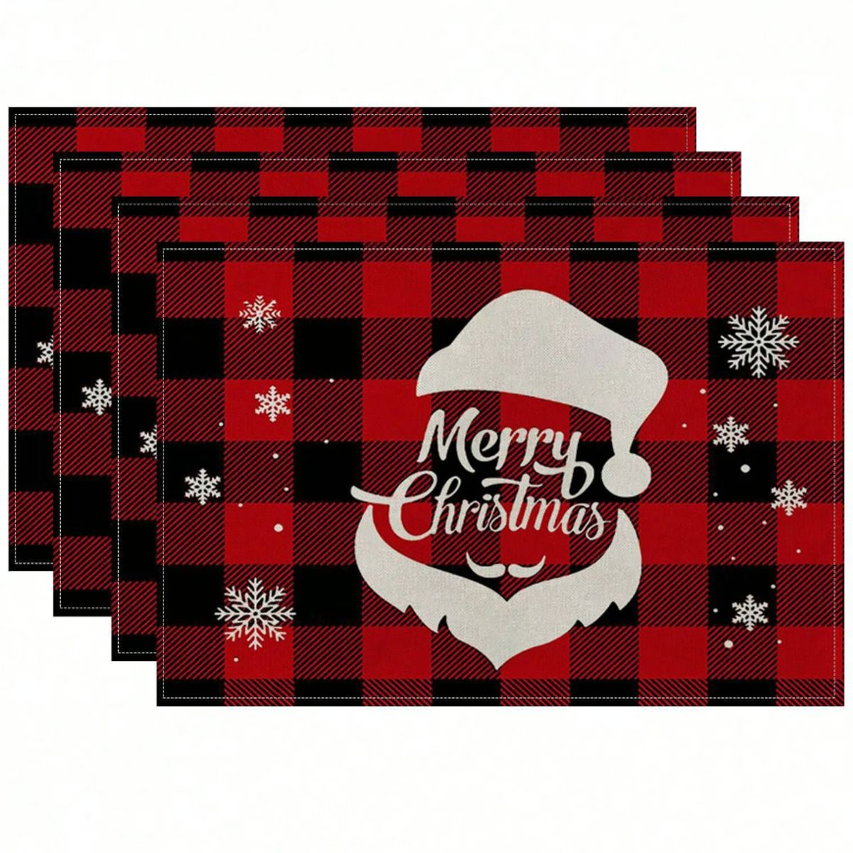 GENERICO - INDIVIDUAL MERRY CHRISTMAS  PACK X6