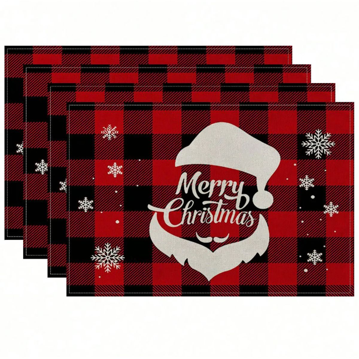 GENERICO - INDIVIDUAL MERRY CHRISTMAS  PACK X6