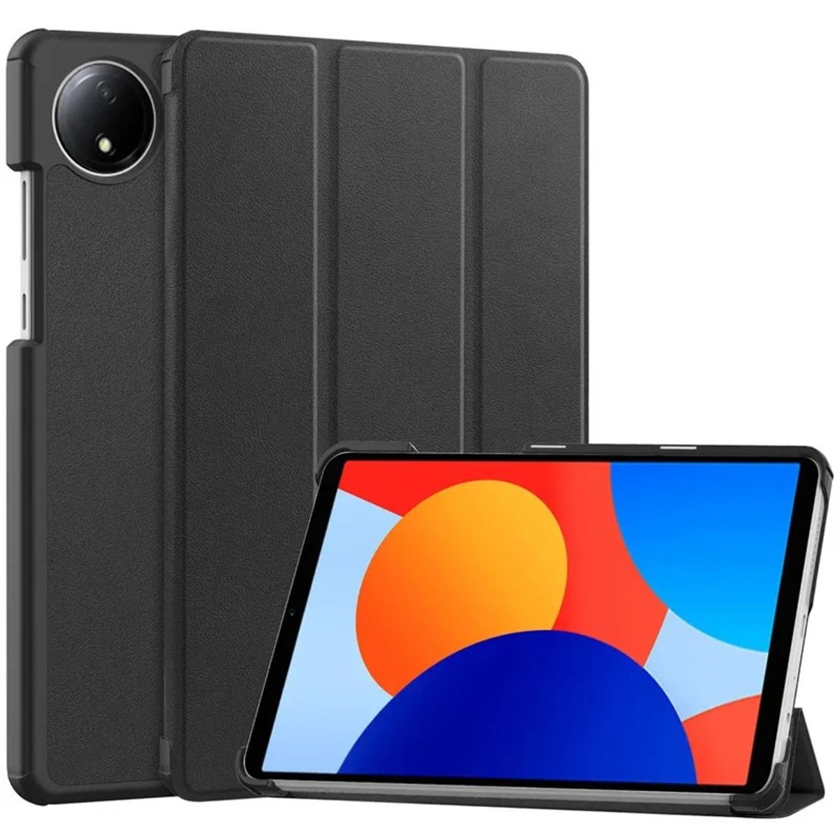 FUNDAANTIGOLPES - Funda Bookcover para Tablet Xiaomi REDMI PAD SE 8.7 Negro