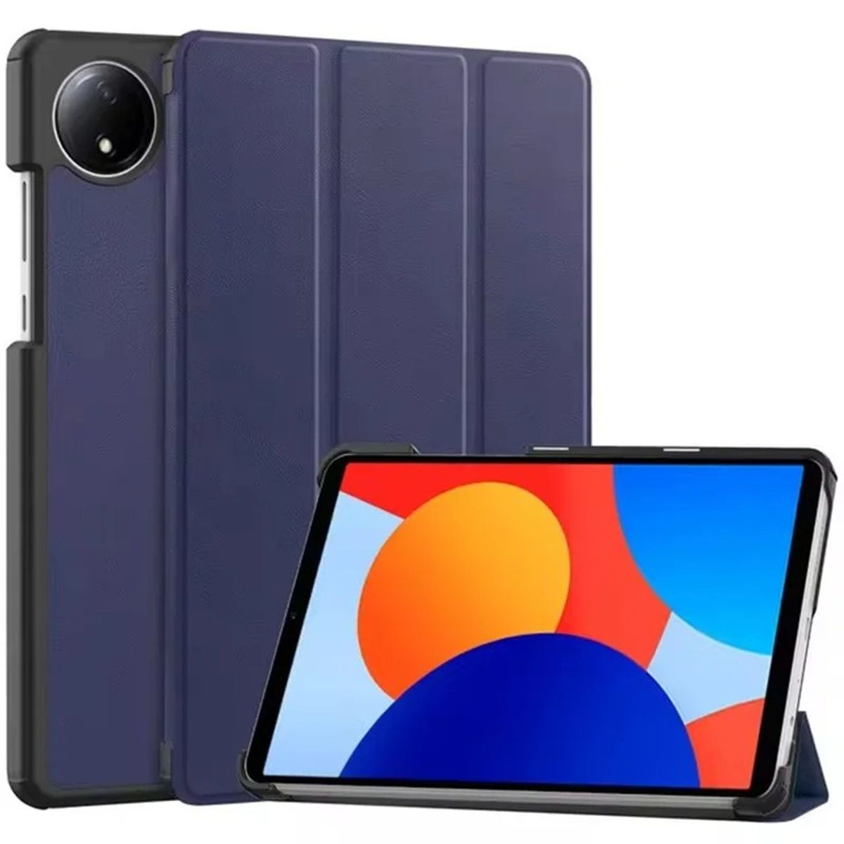 FUNDAANTIGOLPES - Funda Bookcover para Tablet Xiaomi REDMI PAD SE 8.7 Azul