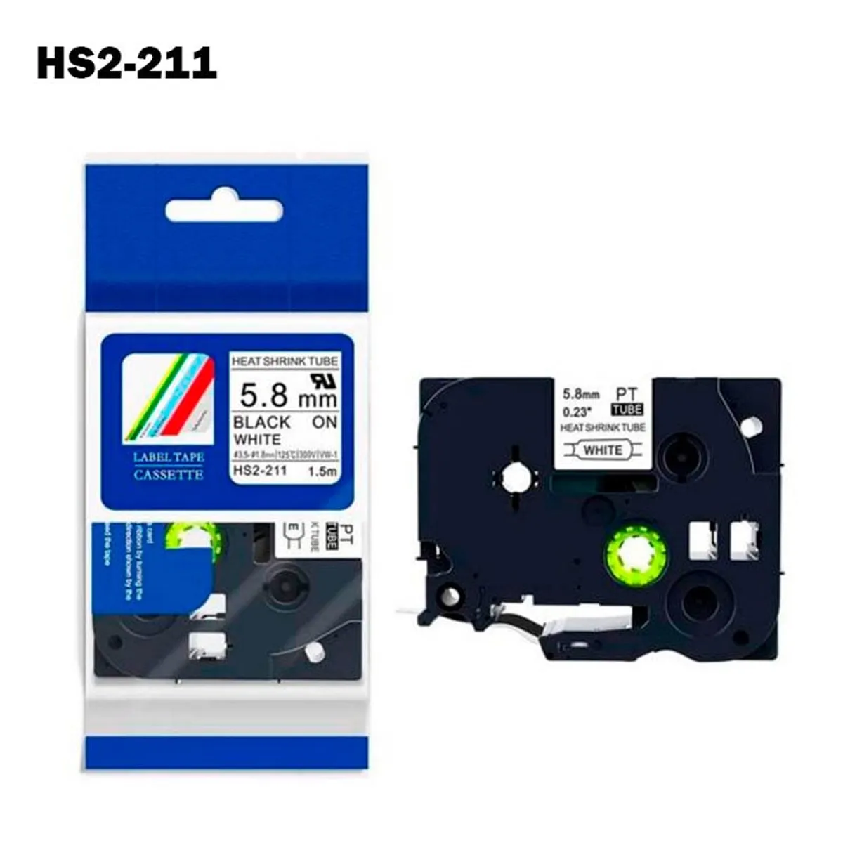 GENERICO - HS2-211  Cinta Termocontraíble Genérico 58mm Brother HSE-211
