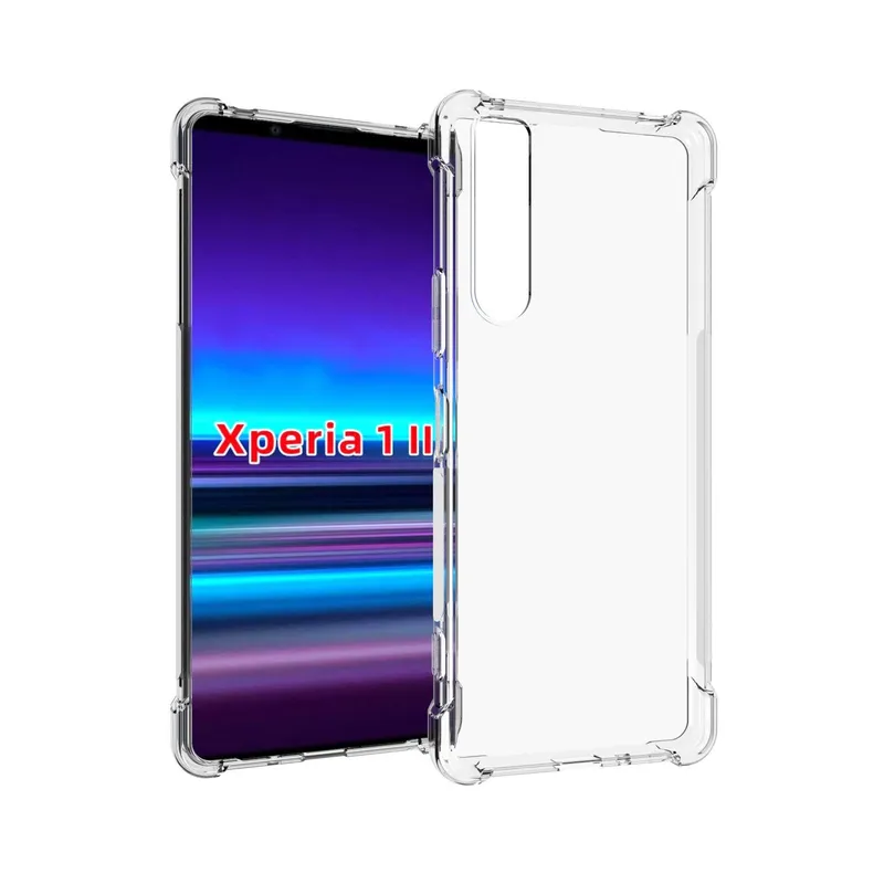 GENERICO - Funda Protector Case SONY XPERIA 1 II - TRANSPARENTE ANTI IMPACTO