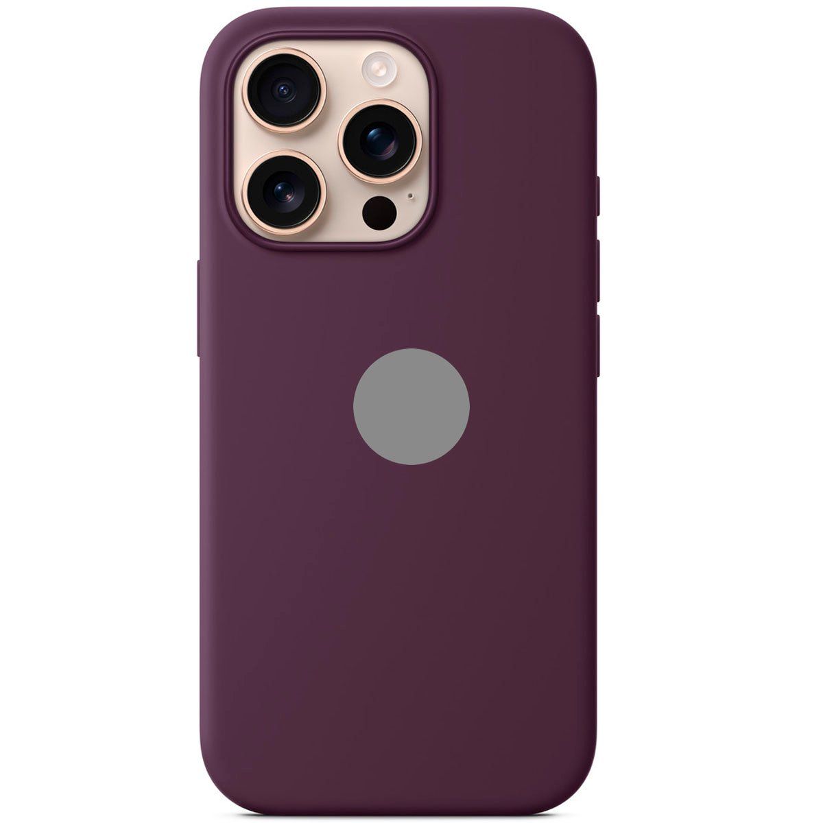 GENERICO - Case Silicona Para Iphone 16 Pro Max Violeta