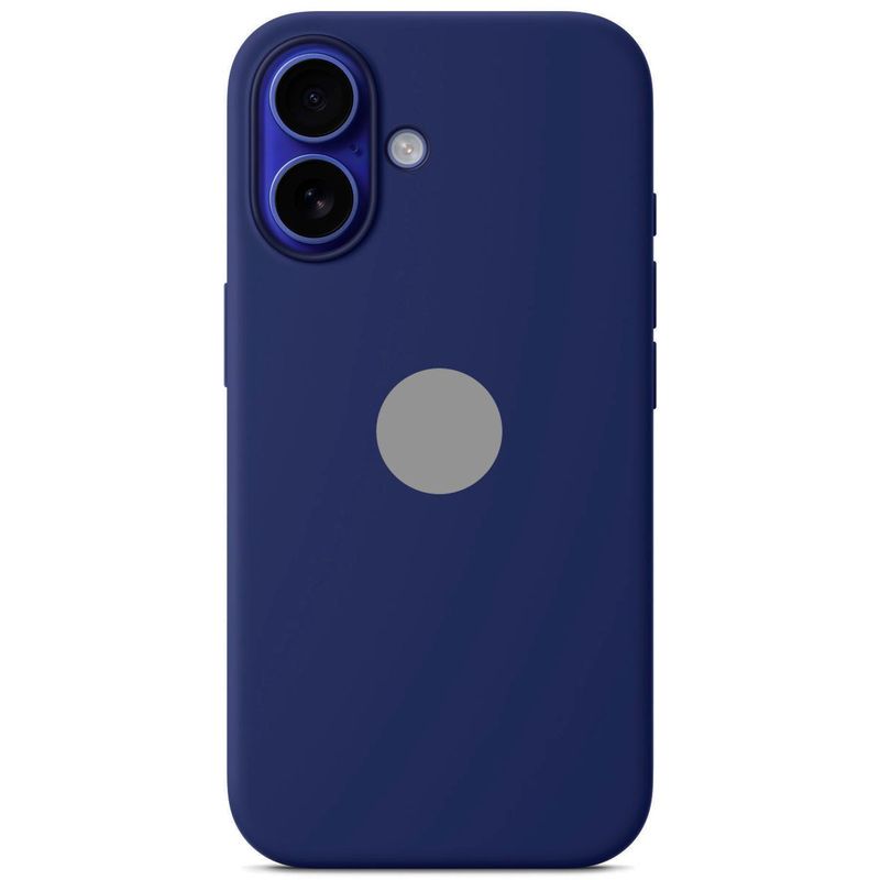 GENERICO - Case Silicona Para Iphone 16 Azul