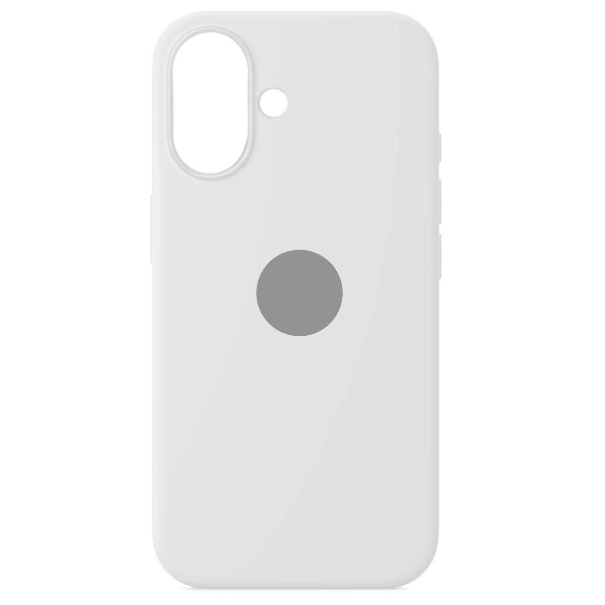 GENERICO - Case Silicona Para Iphone 16 Blanco