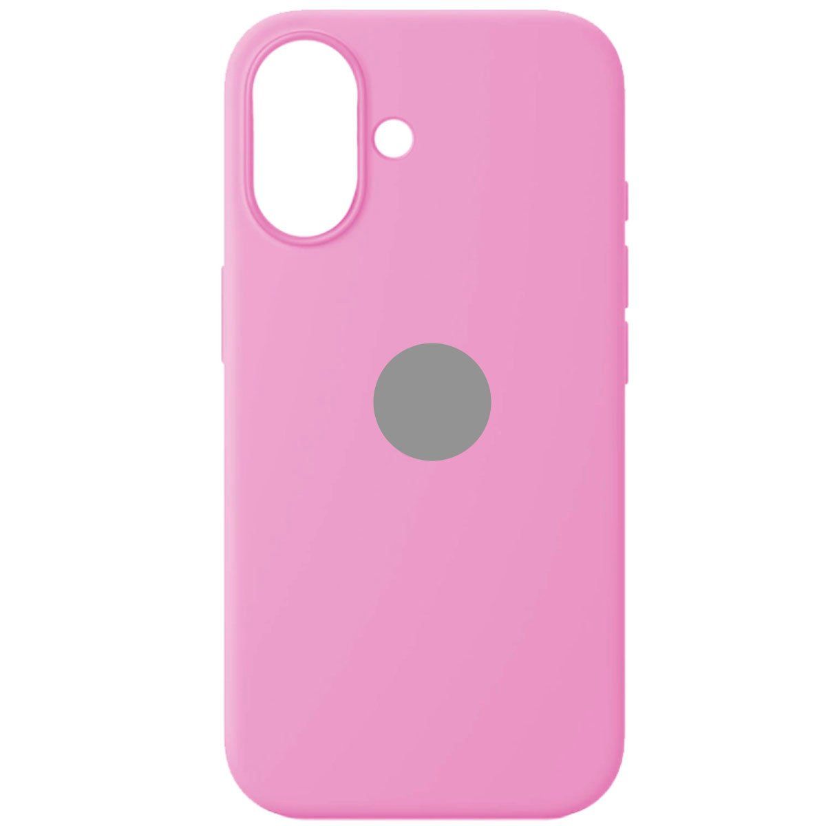 GENERICO - Case Silicona Para phone 16 Plus Rosado