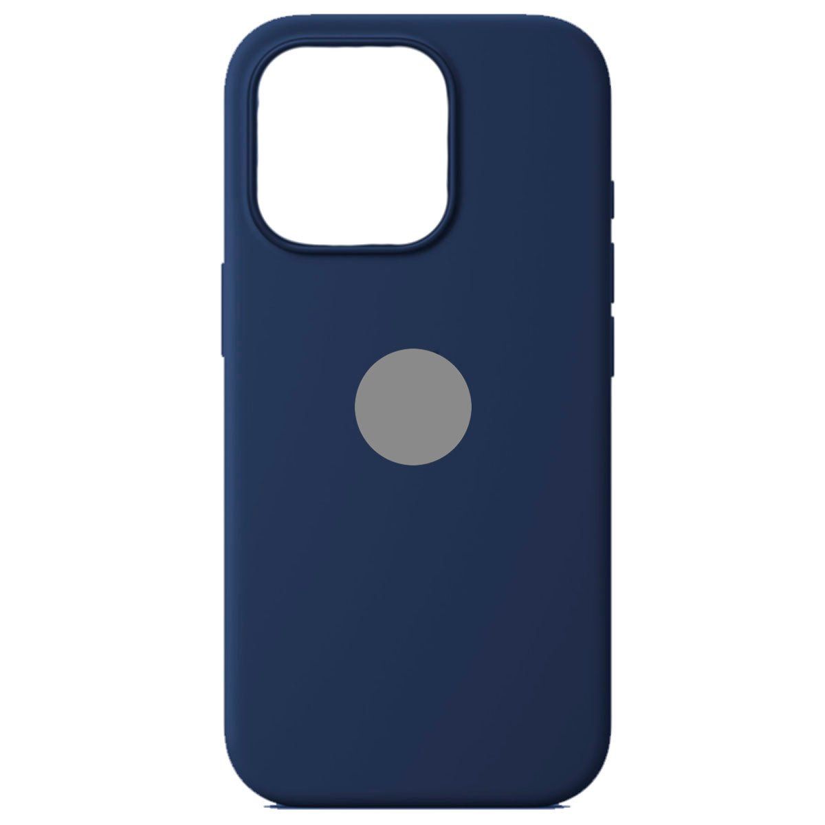 GENERICO - Case Silicona Para Iphone 16 Pro Azul