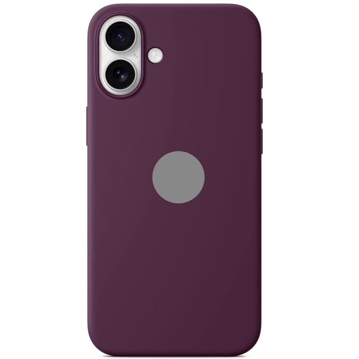 GENERICO - Protector de Celular Silicona Para Iphone 16 Violeta