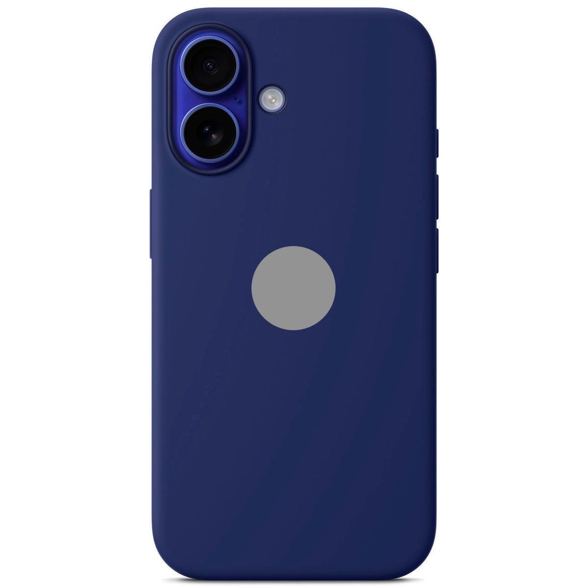 GENERICO - Protector de Celular Silicona Para Iphone 16 Azul