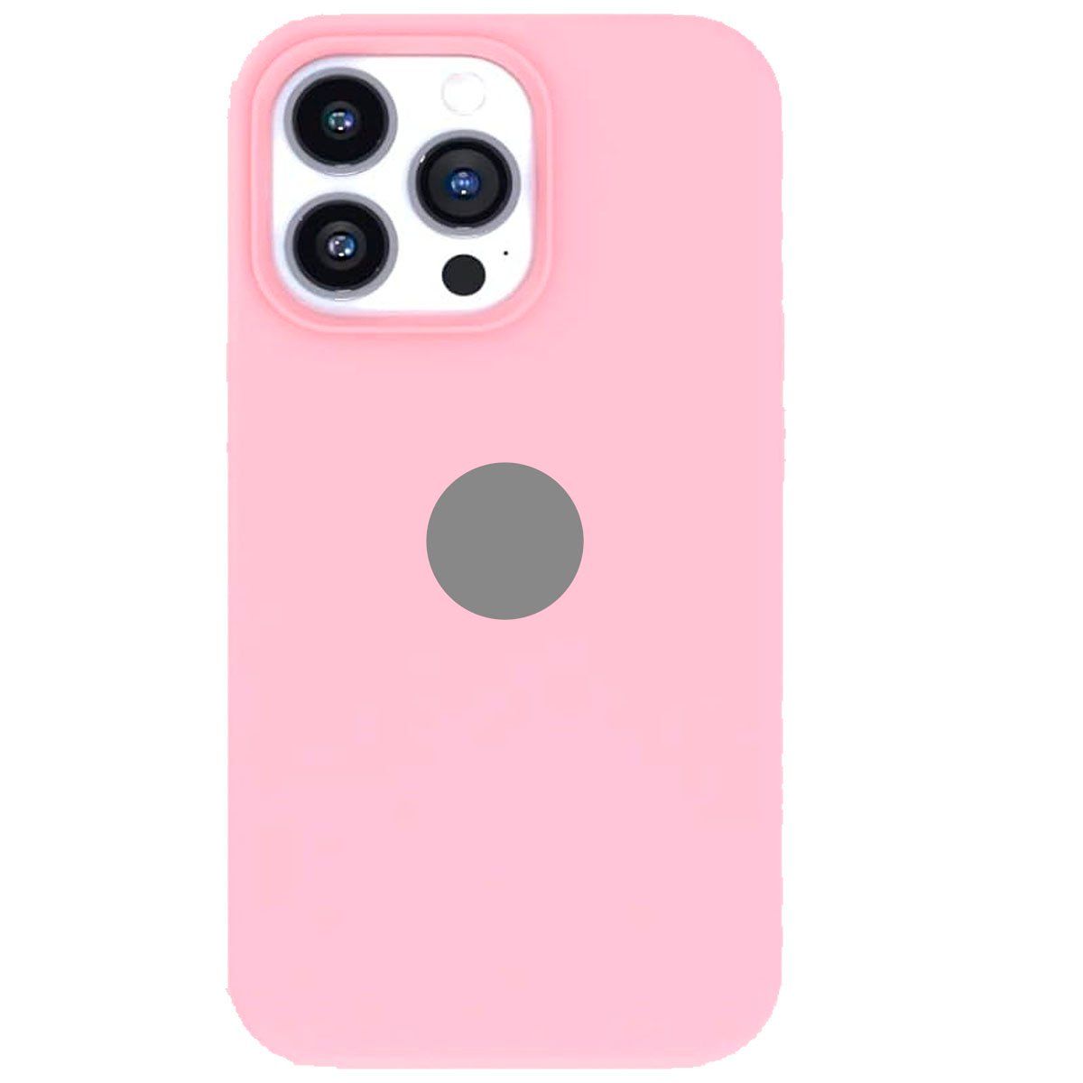 GENERICO - Protector de celular silicona Para Iphone 16 Pro Rosado