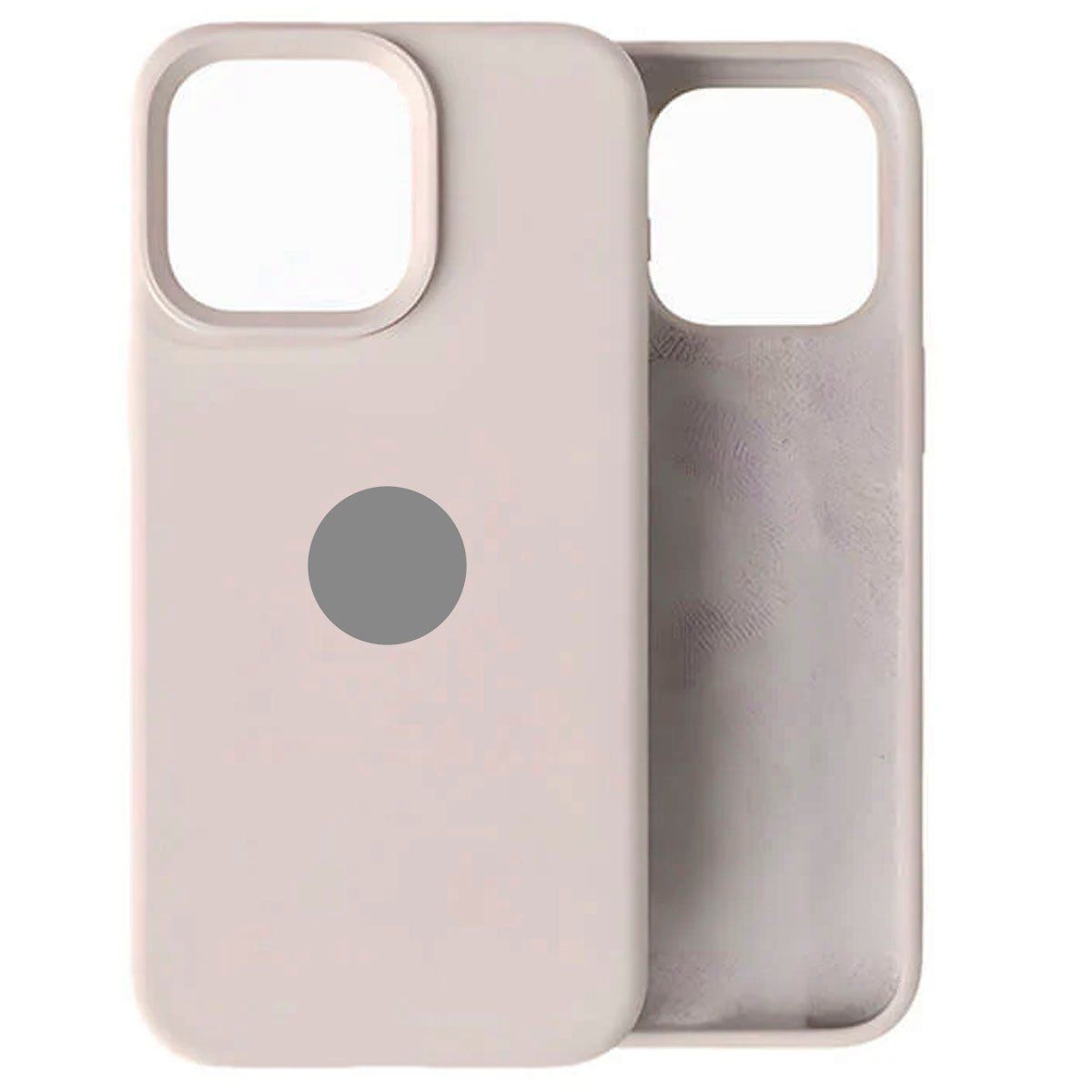 GENERICO - Protector de celular silicona Para Iphone 16 Pro Max Nude