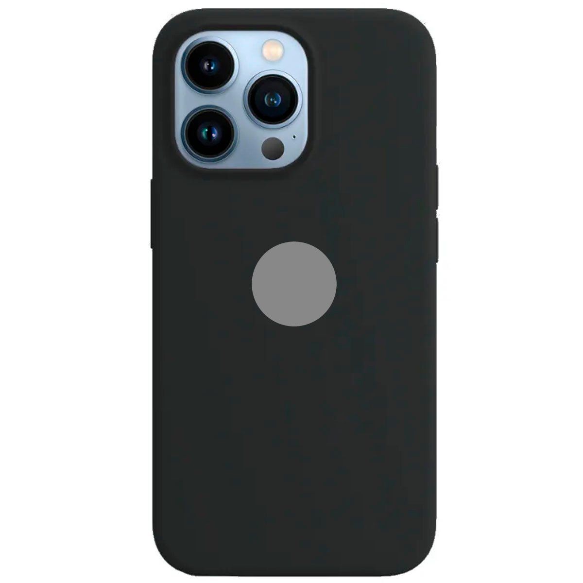 GENERICO - Protector de celular silicona Para Iphone 16 Pro Max Negro