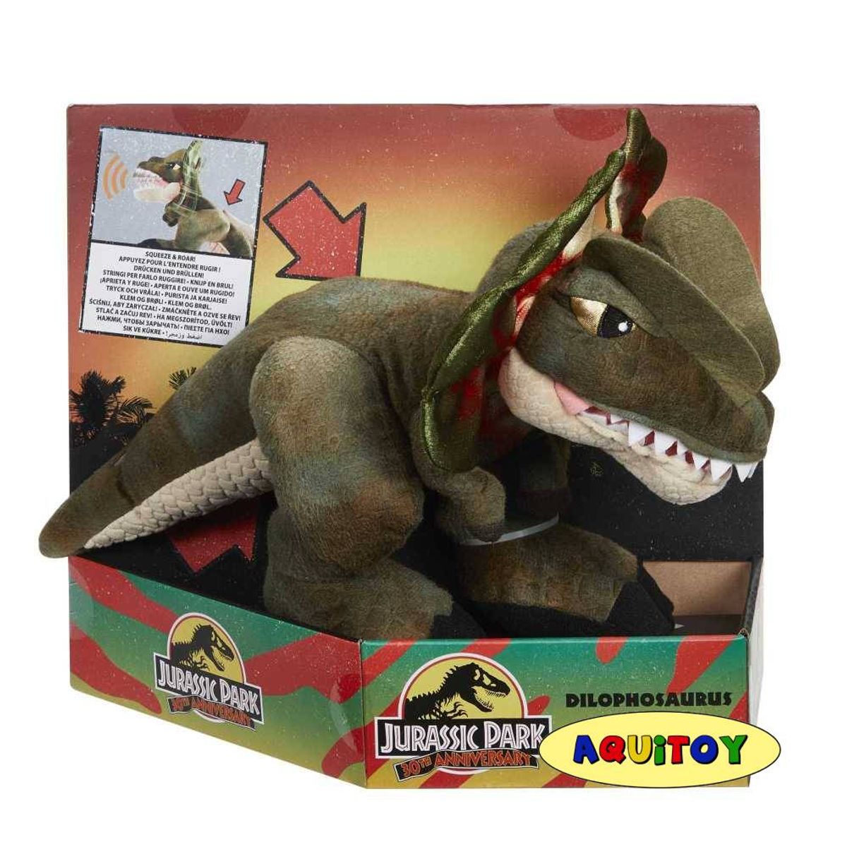 JURASSIC WORLD - Jurassic World - 30 aniversario Dilophosaurus