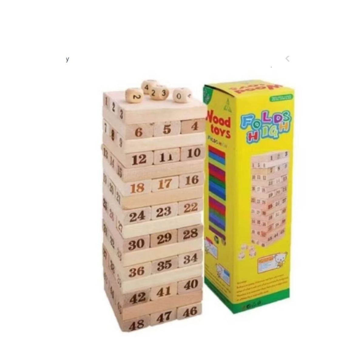 GENERICO - JENGA DE MADERA JUEGO DE MESA