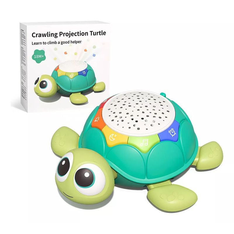 GENERICO - Juguetes Musical Turtle Toy Para Bebés Gateando Con Música