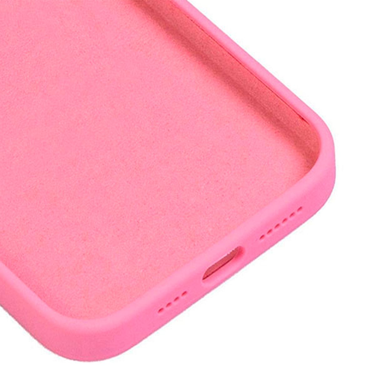 GENERICO - Funda de Silicon Compatible con iPhone 16 Plus Rosado