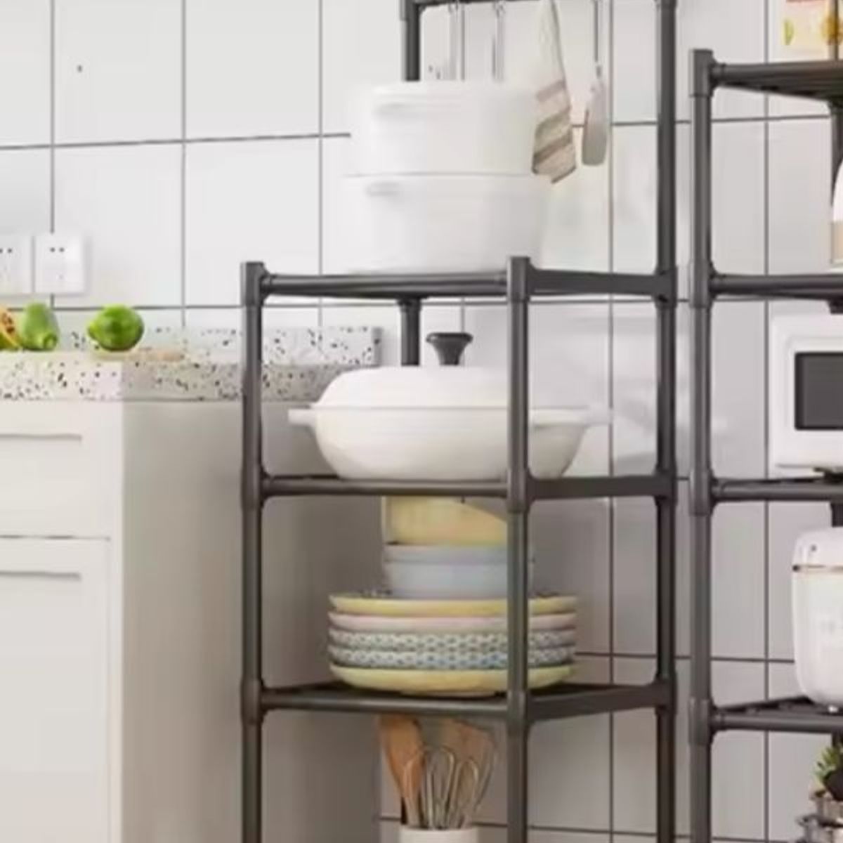 GENERICO - ESTANTE ORGANIZADOR DE COCINA 4 PISOS