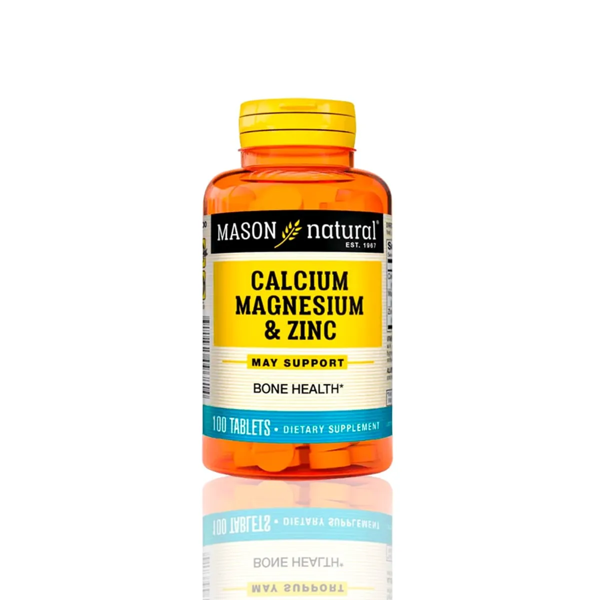 MASON - Vitamina Mason Calcium Magnesium & Zinc 100 Tab