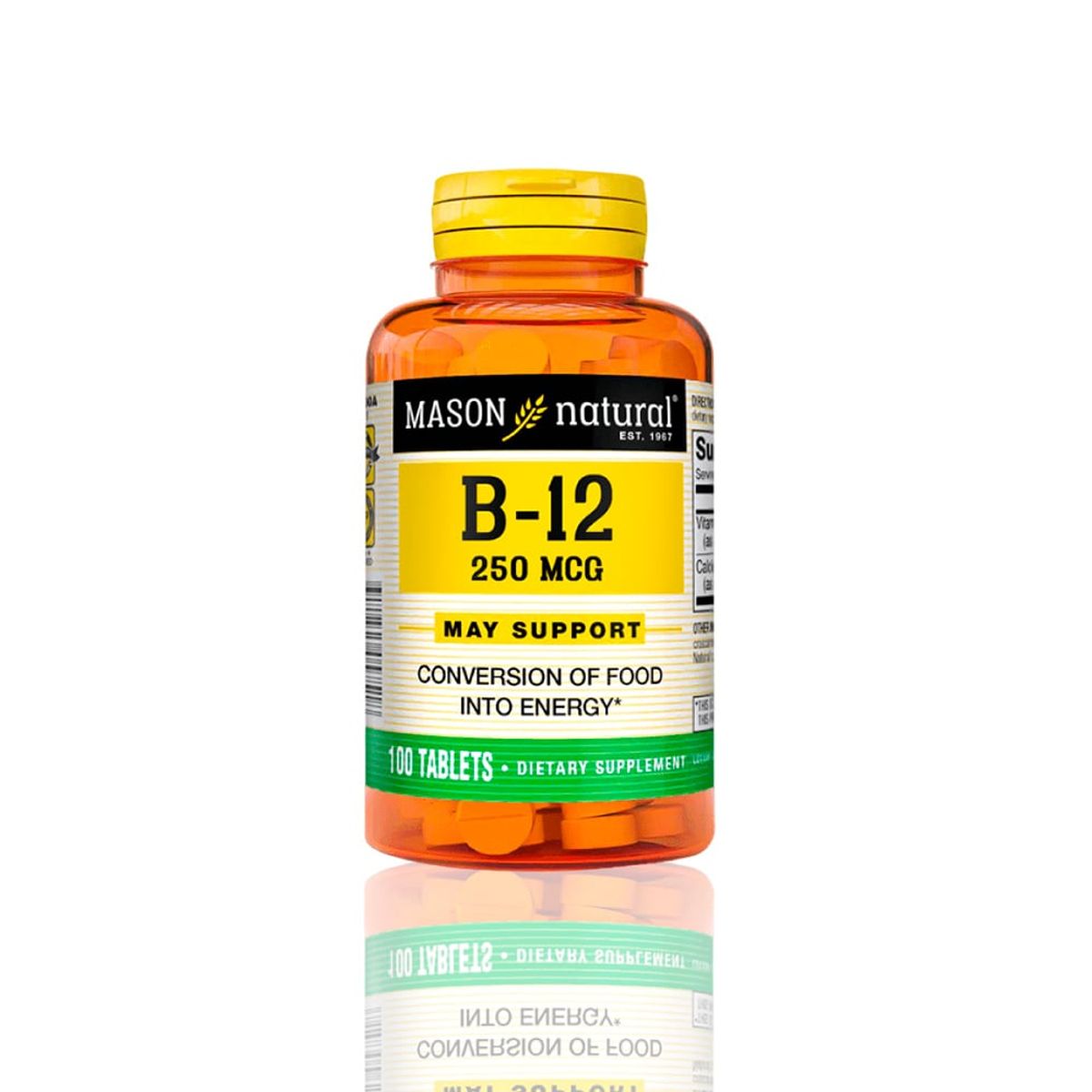 MASON - Vitamina Mason B-12 250 Mcg 100 Tab