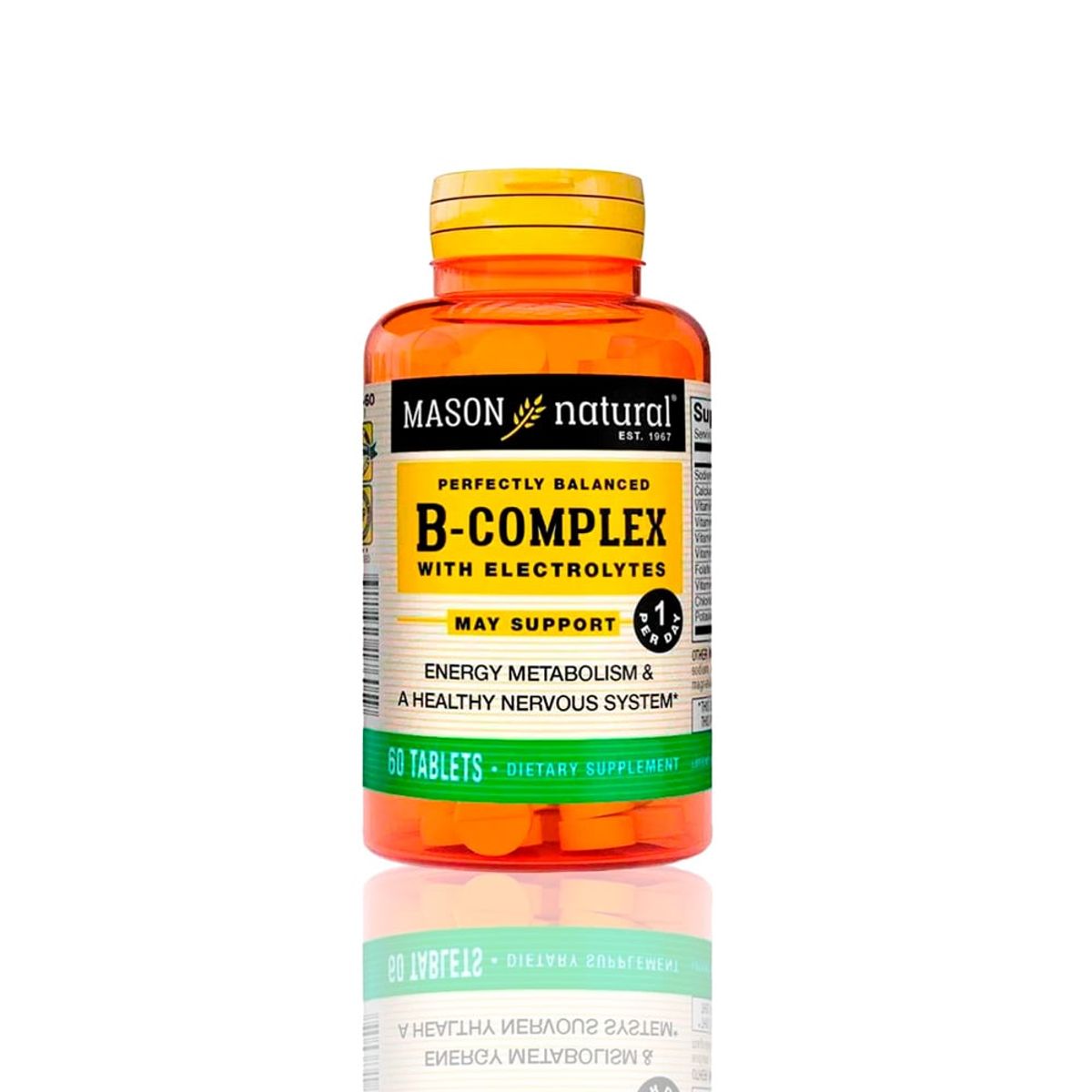 MASON - Vitamina Mason B-Complex With Electrolytes 60 Tab