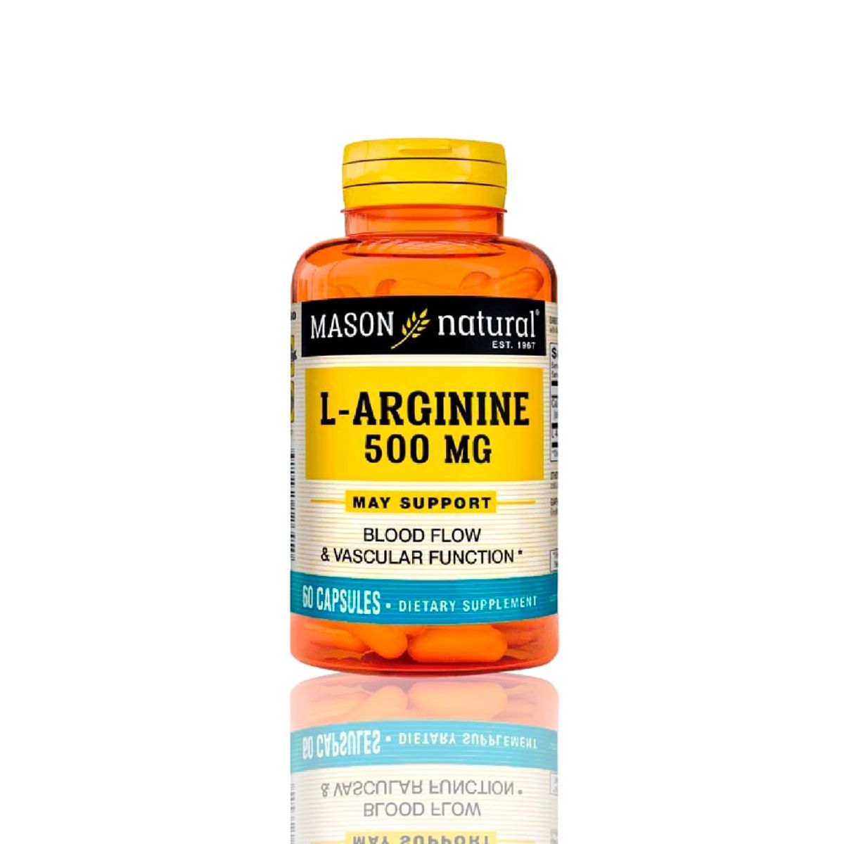MASON - Vitamina Mason L-Arginine 500 Mg 60 Cap