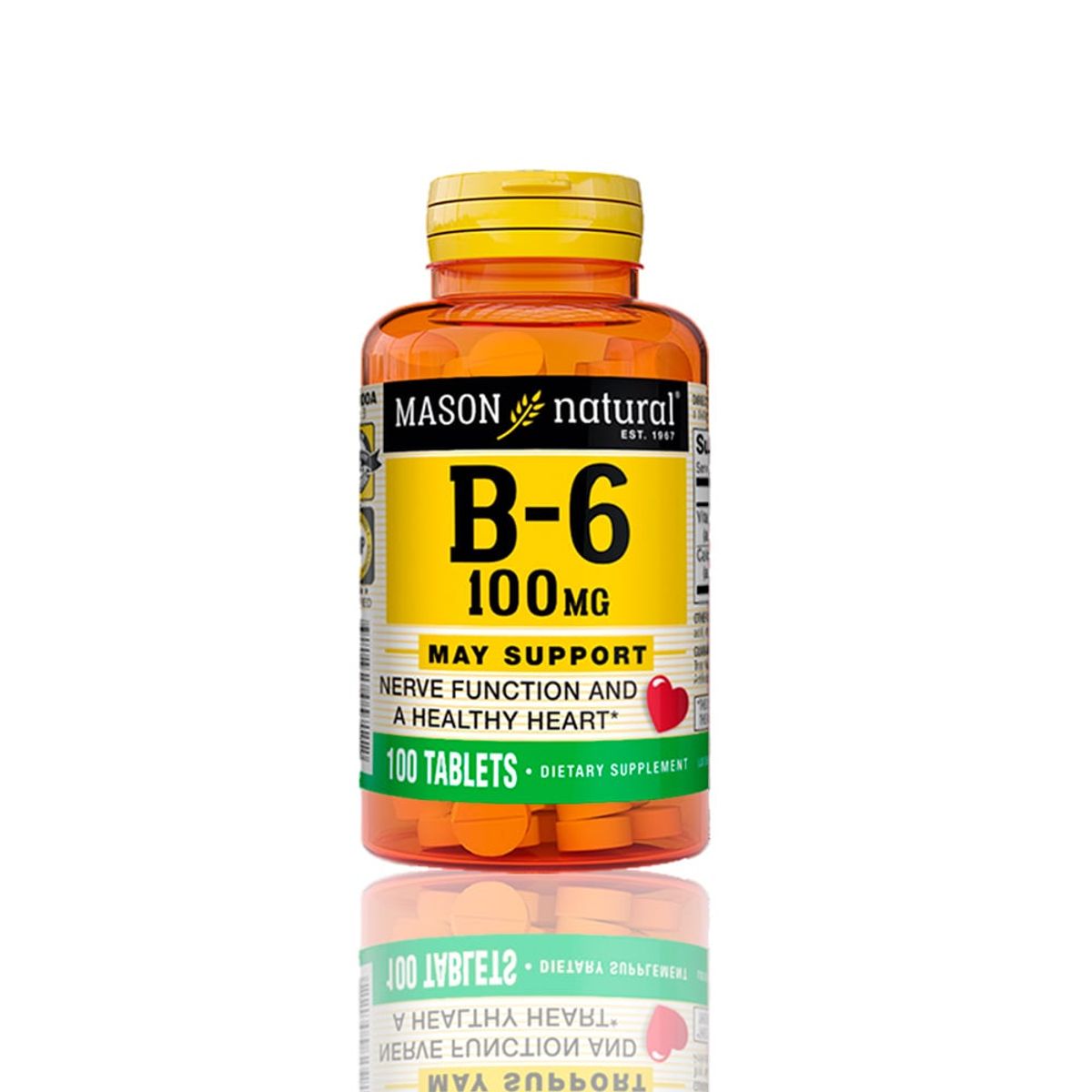 MASON - Vitamina Mason B6 100 Mg 100 Tab