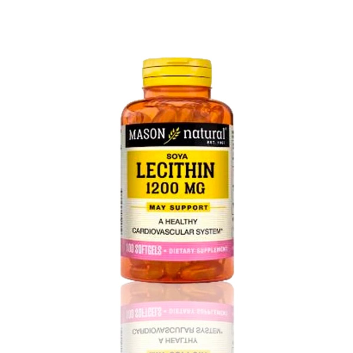 MASON - Vitamina Mason Soya Lecithin 1200 Mg 100 Softg