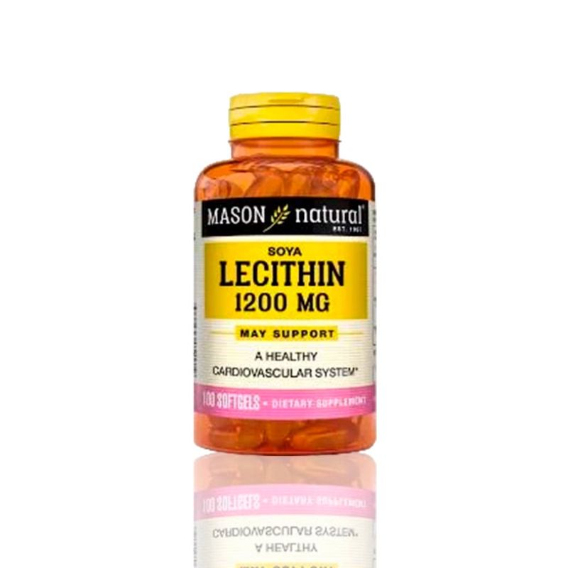 MASON - Vitamina Mason Soya Lecithin 1200 Mg 100 Softg