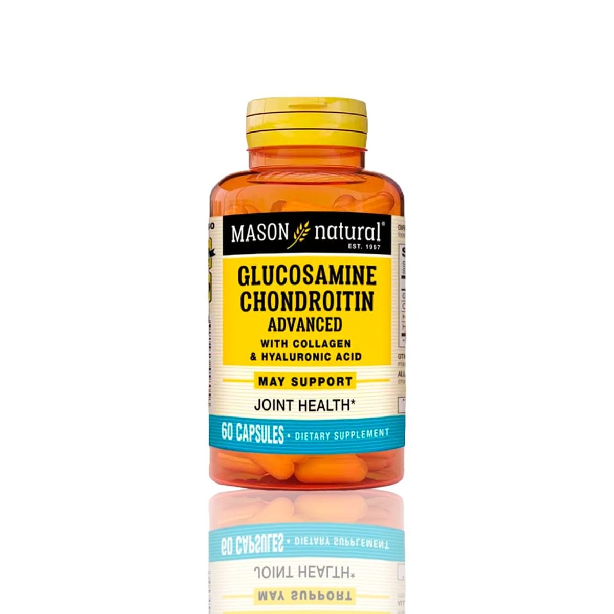 MASON - Glucosamine Chondroitin Collagen & Hyaluronic Acid 60 Cap