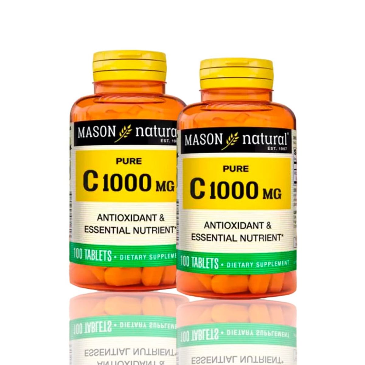 MASON - Vitamina Vitamin C 1000 Tab Pack X2