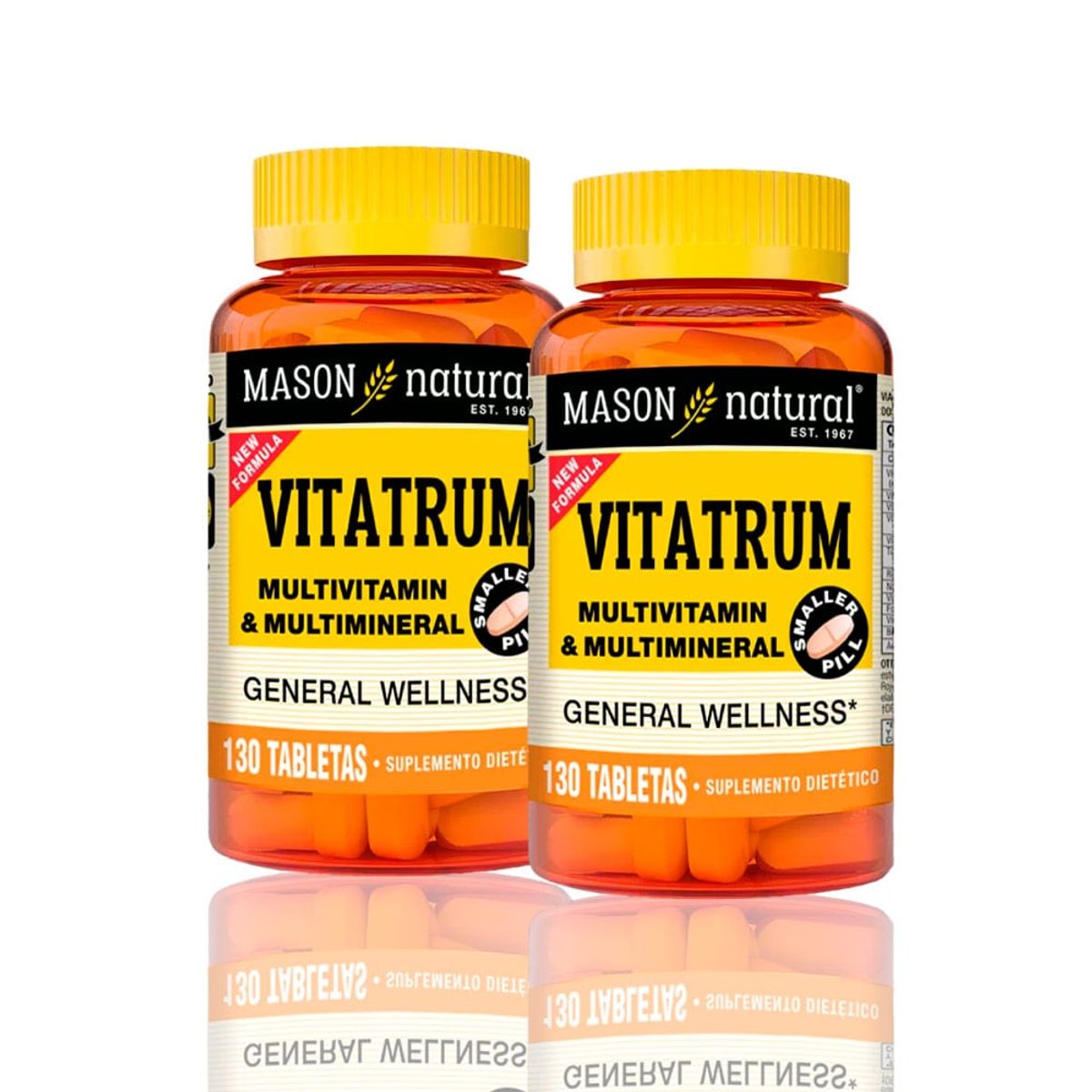 MASON - Vitatrum Multivitamin & Multimineral 130 Tab Pack X2