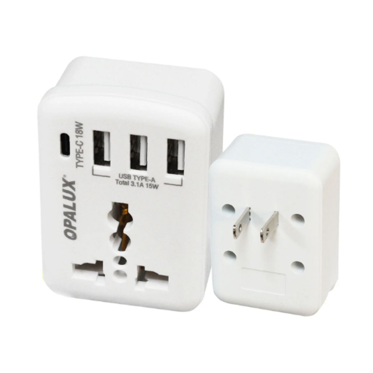 OPALUX - Adaptador Enchufe Múltiple OP-225A OPALUX