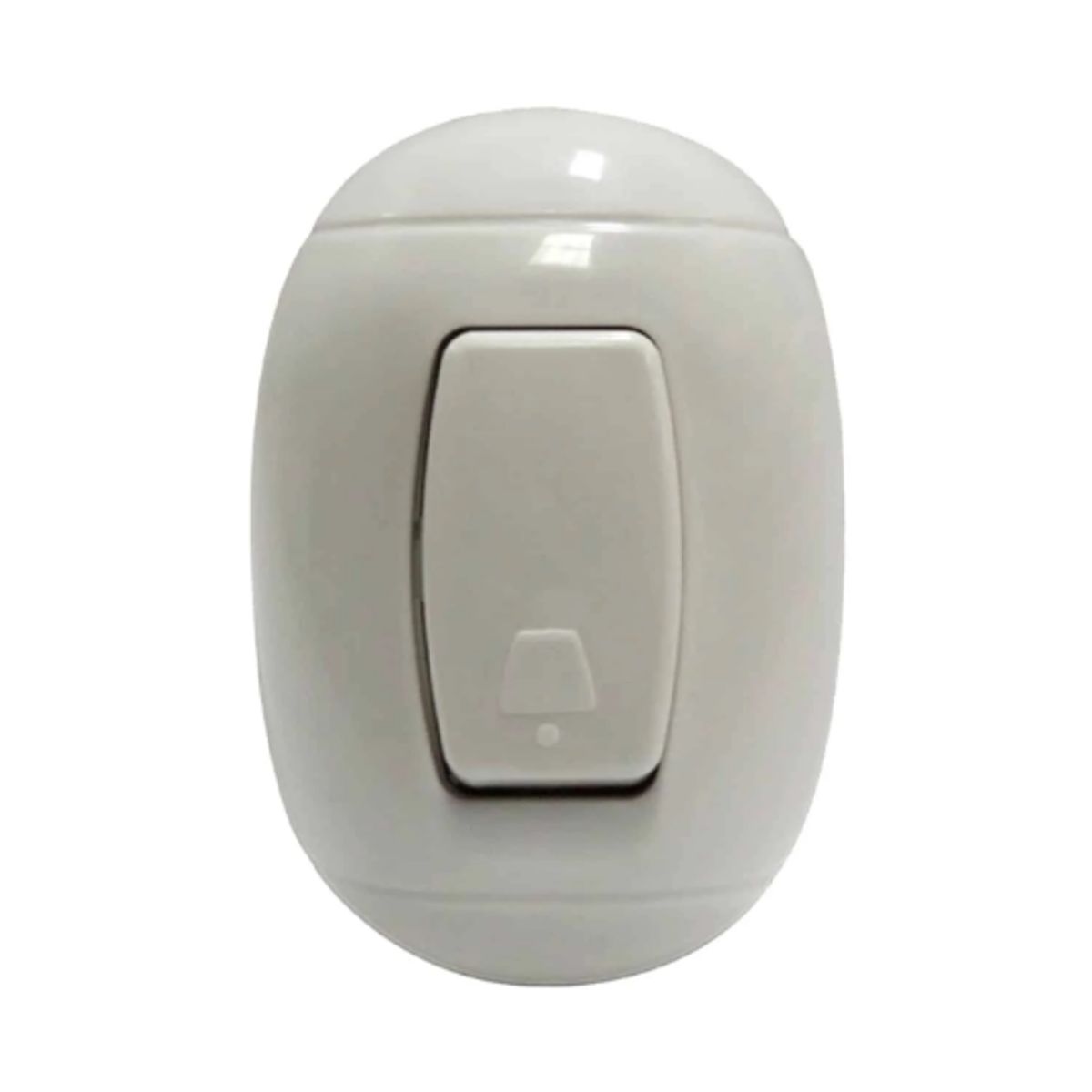 OPALUX - Pulsador para Timbre Oval 223-2WH OPALUX
