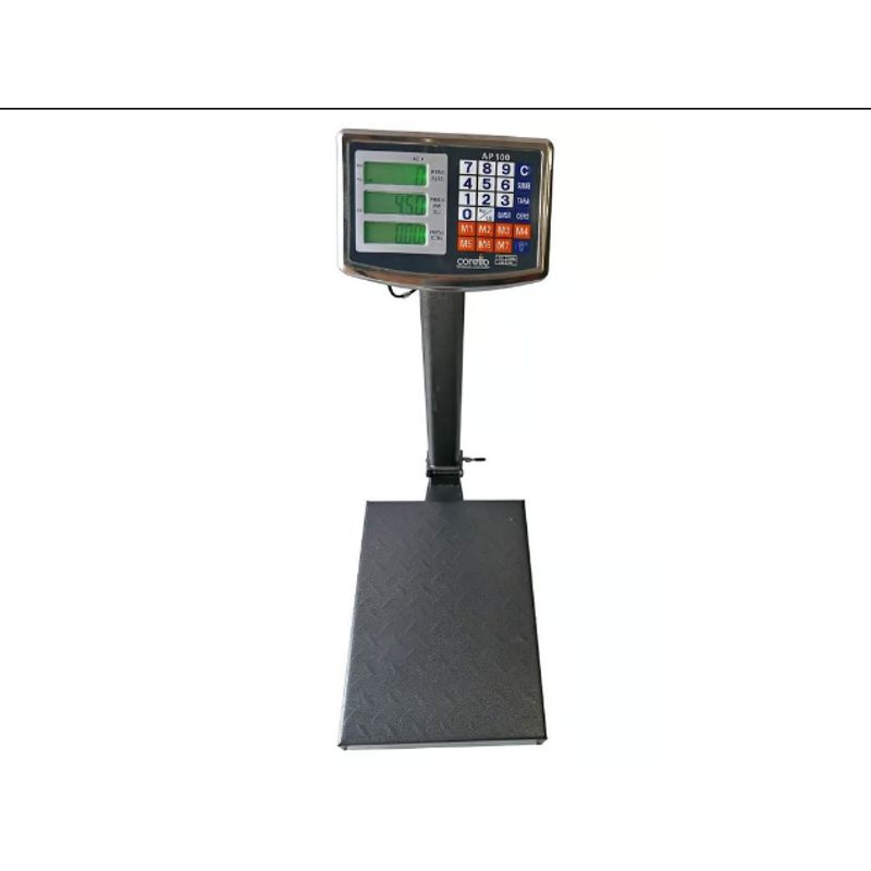 GENERICO - Balanza Industrial 100 Kg con Plataforma ACSTCS-100K