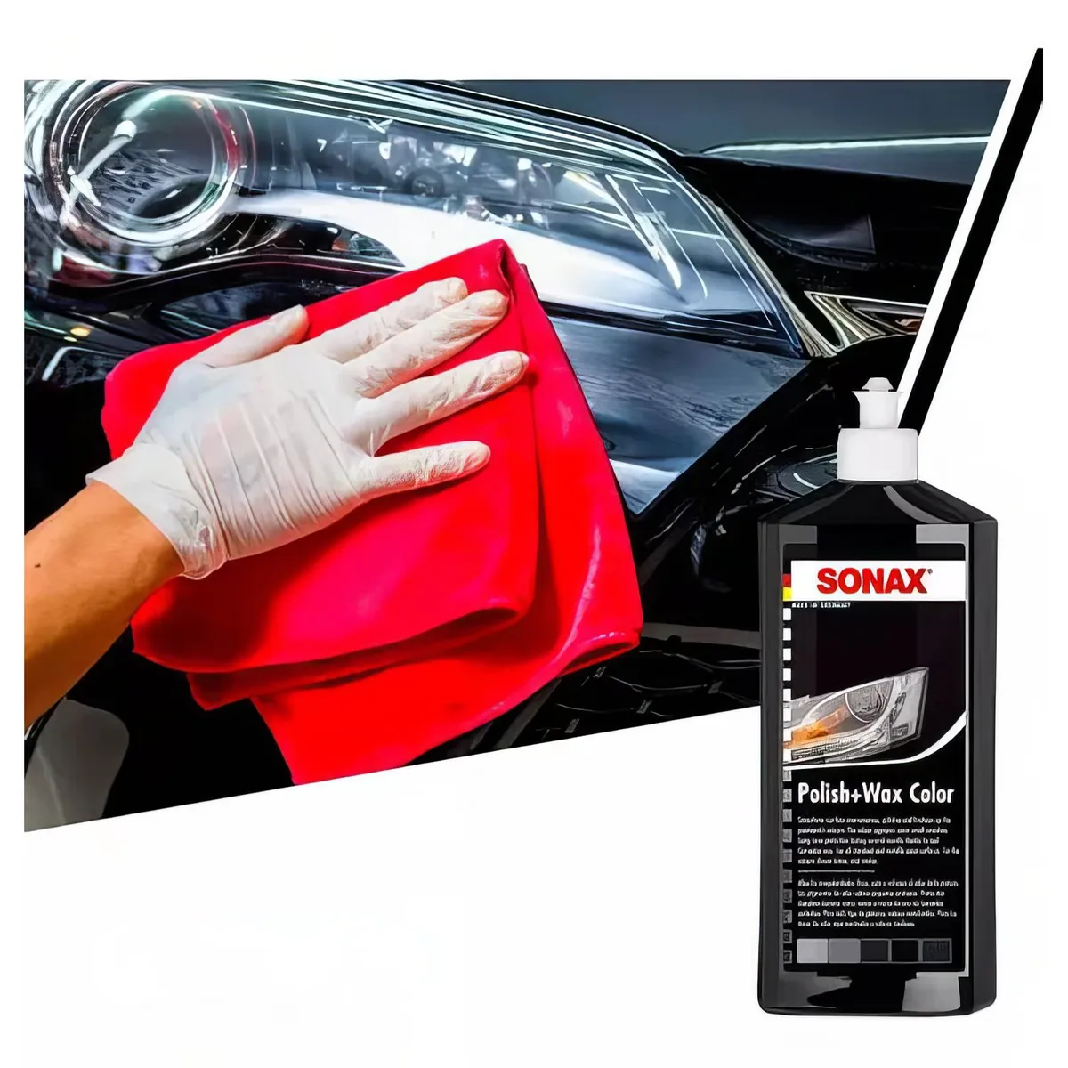 SONAX - Cera Sonax Liquida 500ml Negro