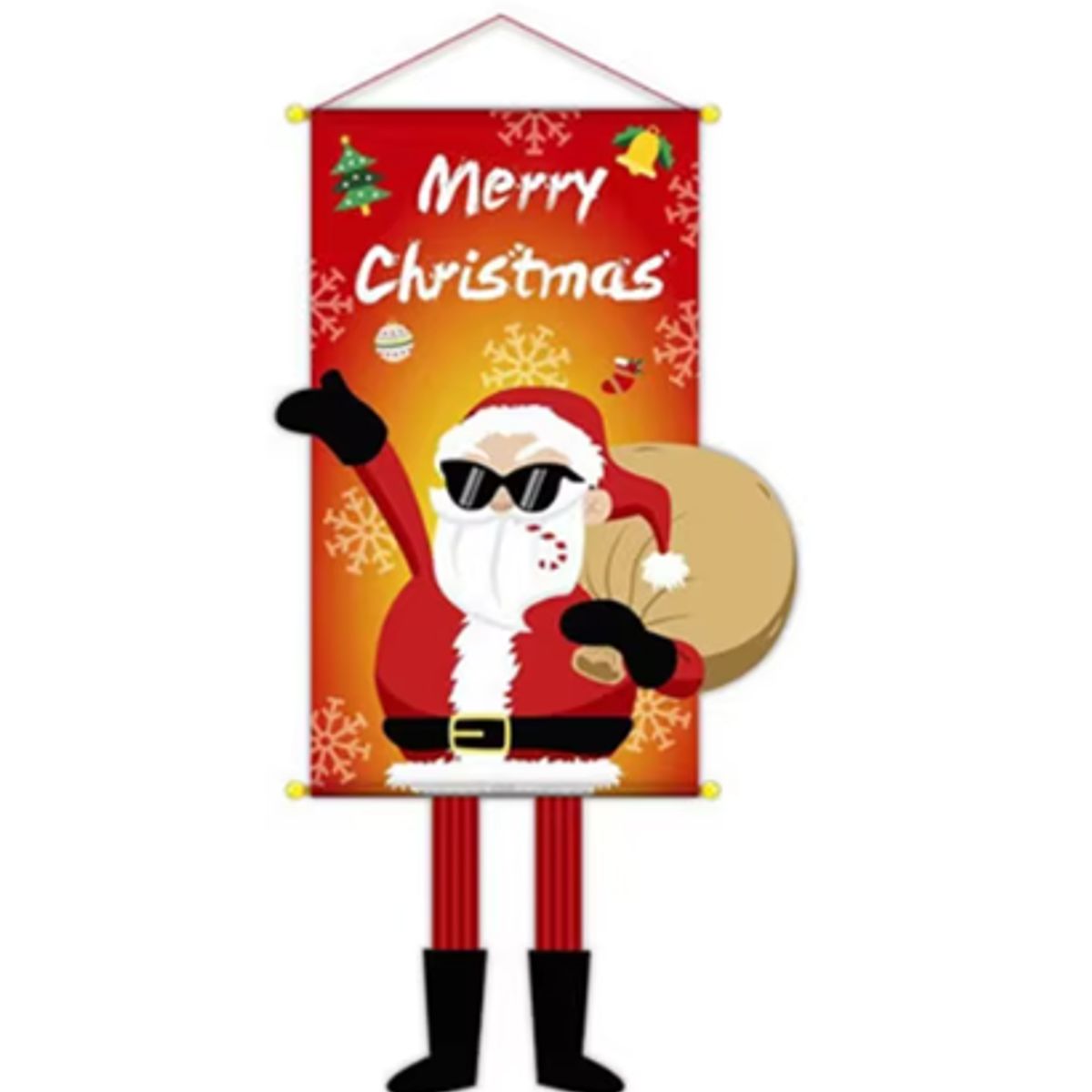 GENERICO - Banderín Navideño decoración PapaNoel