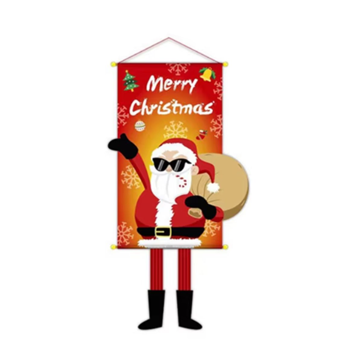 GENERICO - Banderín Navideño decoración PapaNoel
