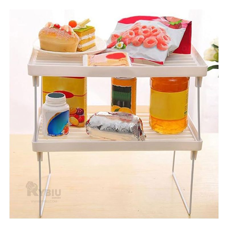GENERICO - Estante para Cocina Ideal de Color Blanco Y+Regalo Agendita
