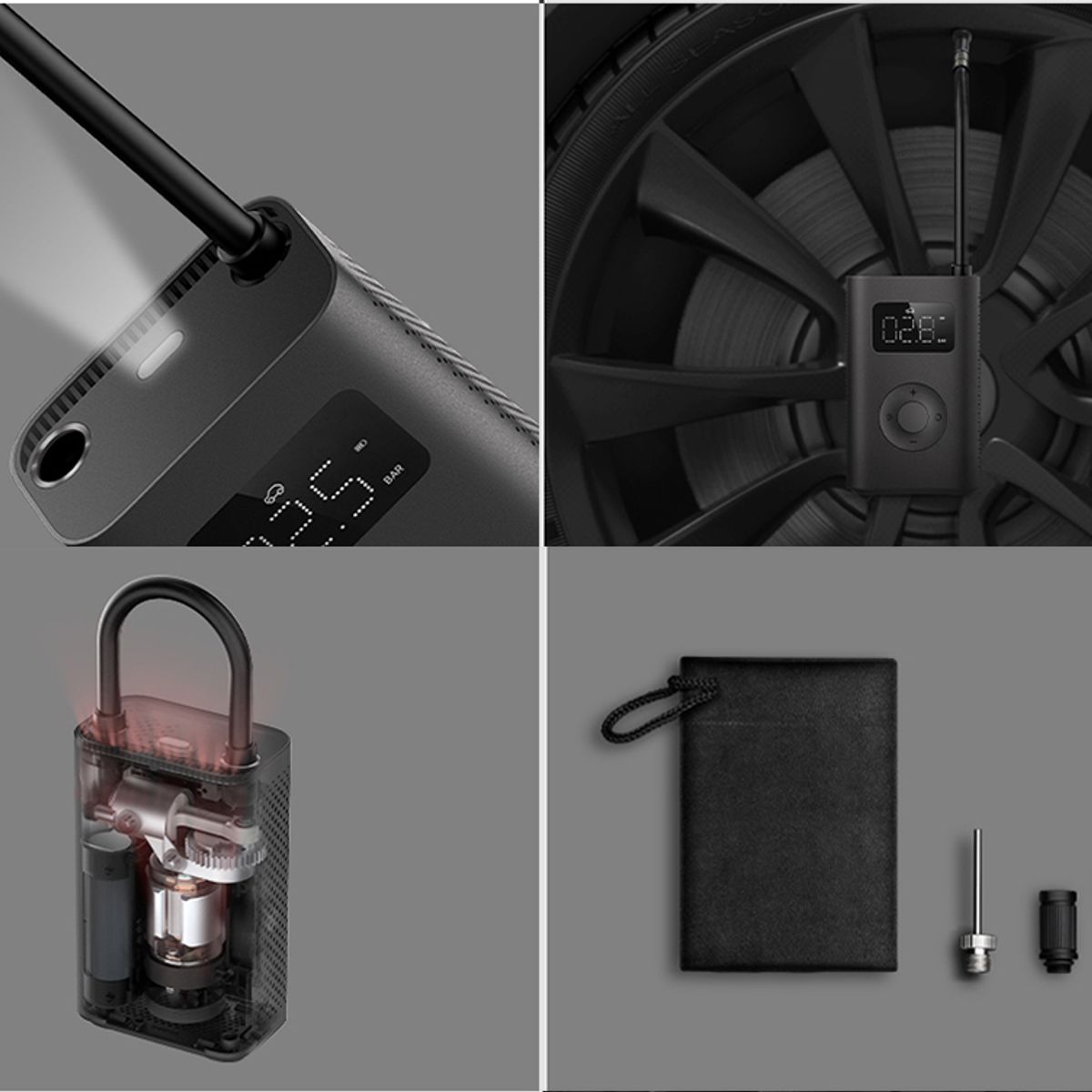 XIAOMI - Compresor De Aire Xiaomi 2 Portatil Recargable