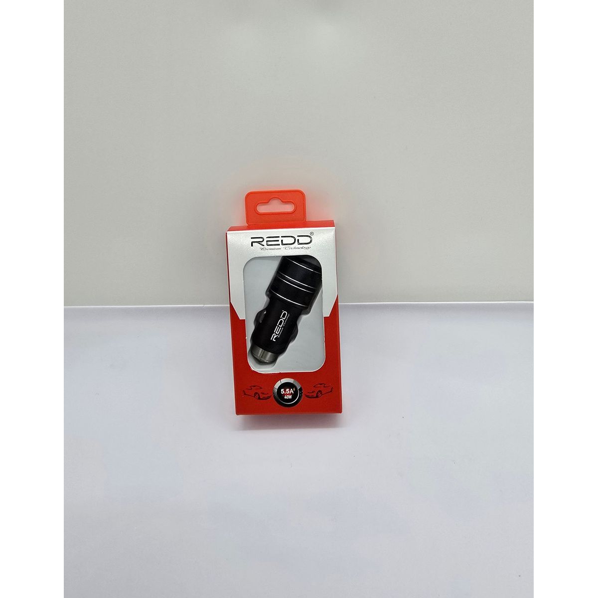 GENERICO - CARGADOR PARA CARRO REDD 2USB 40W 55A