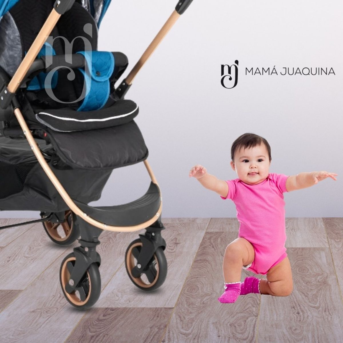 BABY - Coche Cuna de Lujo «TURQUÍA PLUS» Edición Limitada Blue