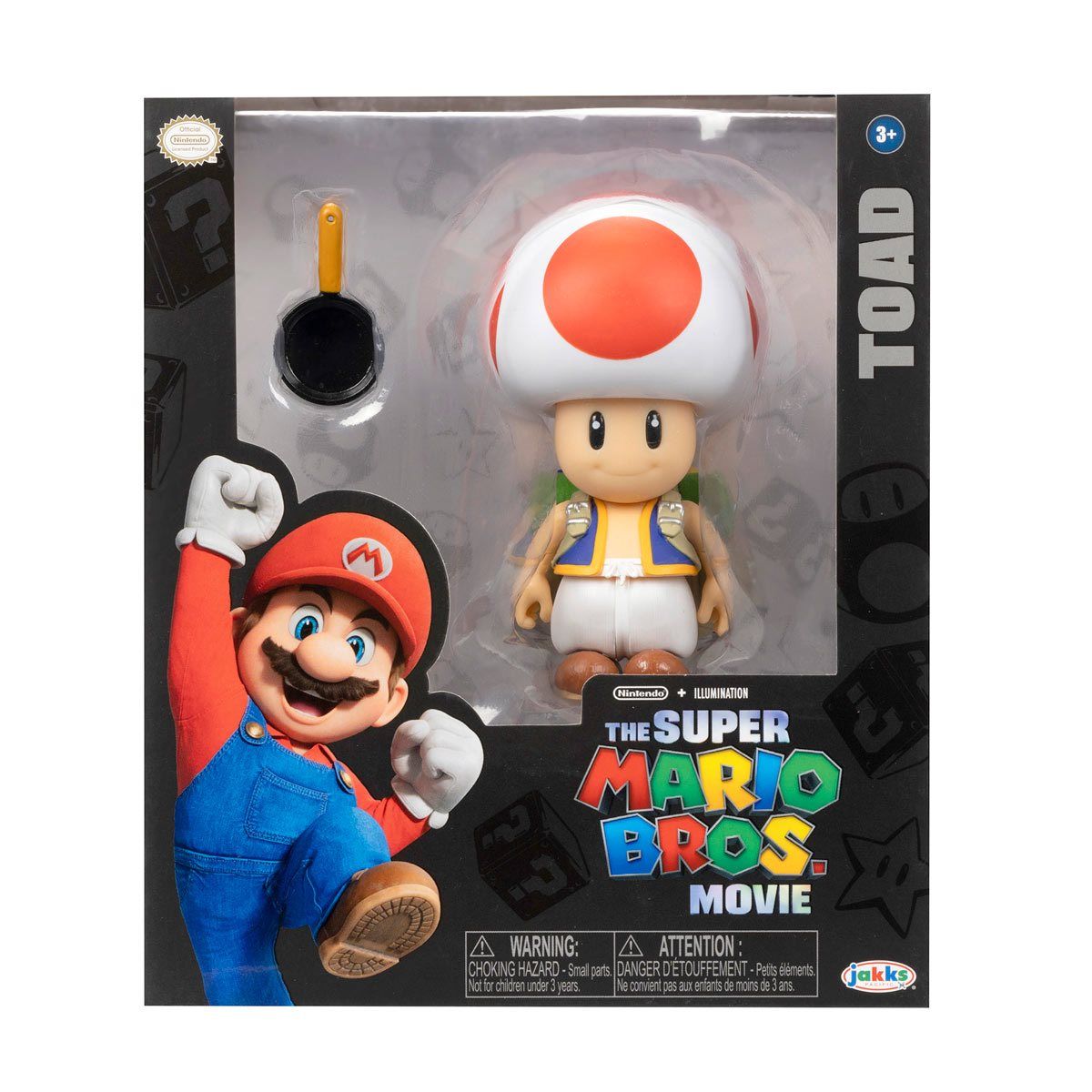 MCFARLANE TOYS - Figura Hongo Super Mario Bros Movie 5 Inch Toad