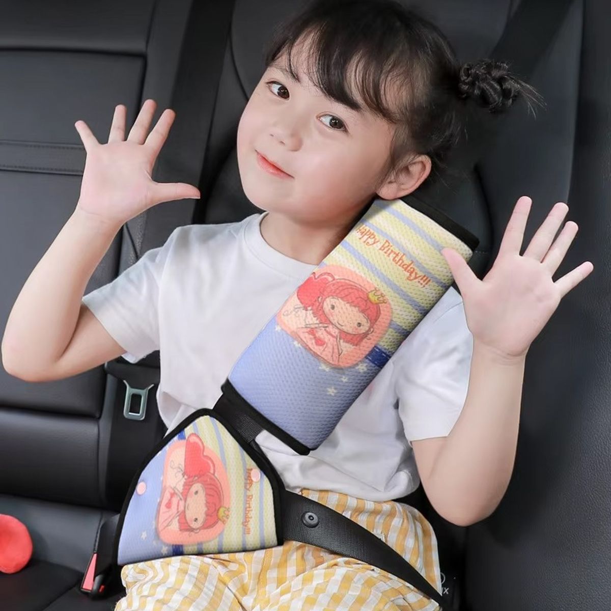CARJOLLITY - Funda protector premium de cinturón seguridad auto camioneta