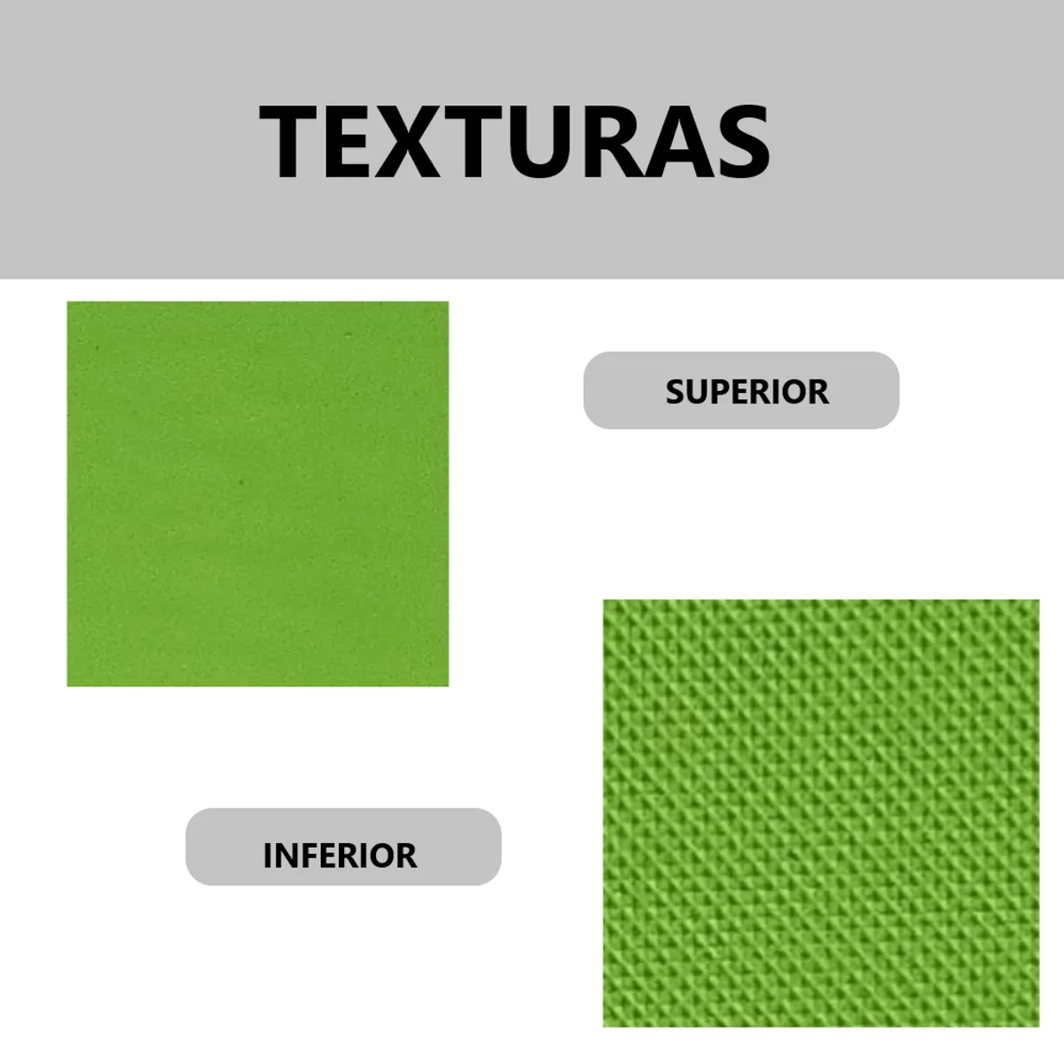 GENERICO - Mat Tapete VERDE de yoga pilates gimnasia de goma EVA - 5mm