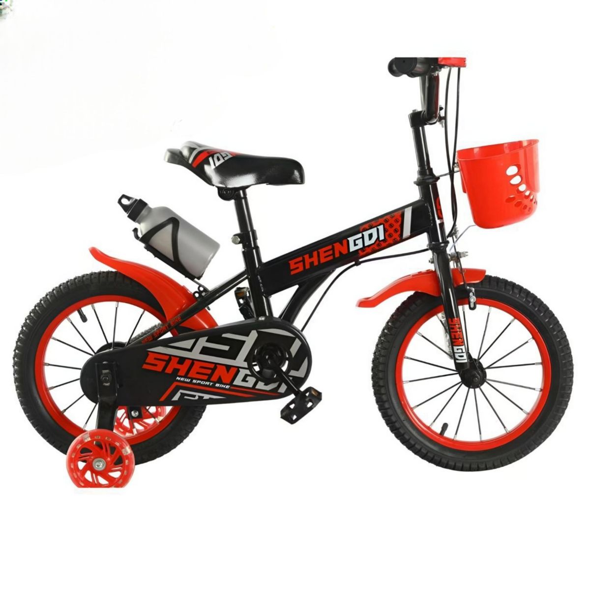 GENERICO - Bicicleta para niño infantil aro 16 rojo