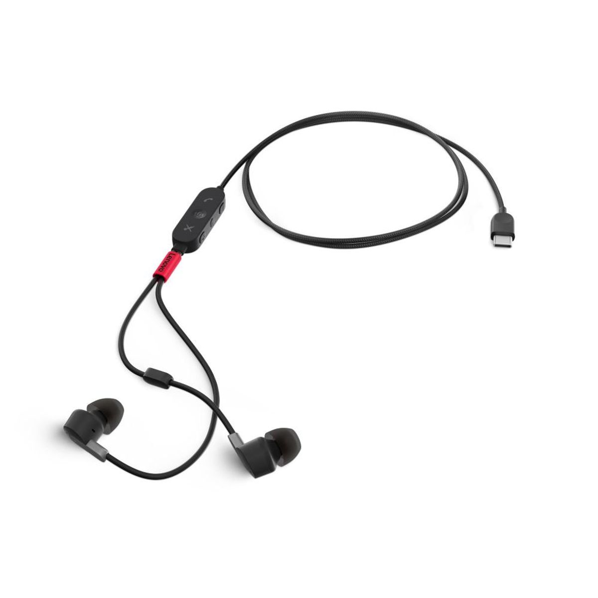 LENOVO - Auriculares Lenovo Go USB-C ANC Cancelación Ruido Audiófonos